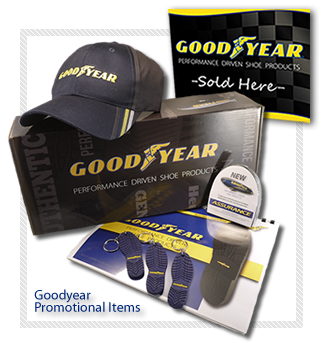 Goodyear promotional products.